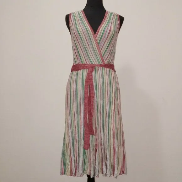 Missoni cranberry and green dress - Picture 1 of 12